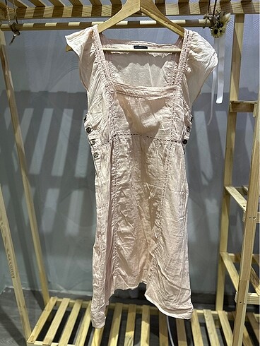 40 Beden ten rengi Renk Vero moda elbise