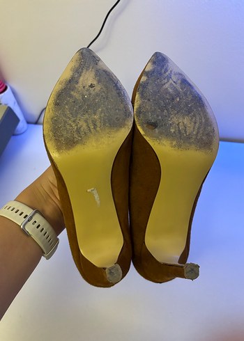 Diğer Süet deri stiletto