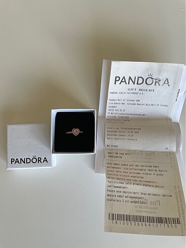 Beden Pandora yüzük