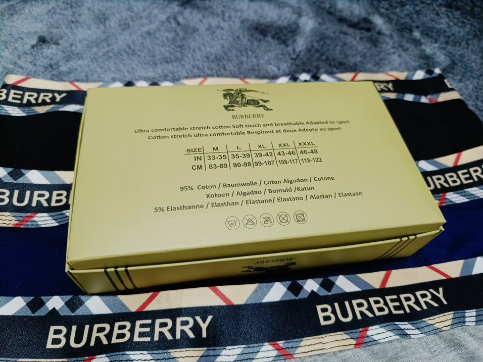 Burberry Erkek Baskılı Mini Boxer - Görsel 2