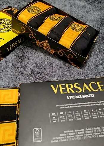 Versace 3 'lü Erkek Boxer - Görsel 2