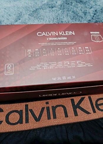 Calvin Klein 3'lü Erkek Boxer - Görsel 2