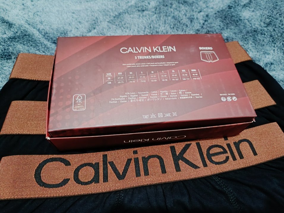 Calvin Klein 3'lü Erkek Boxer - Görsel 2