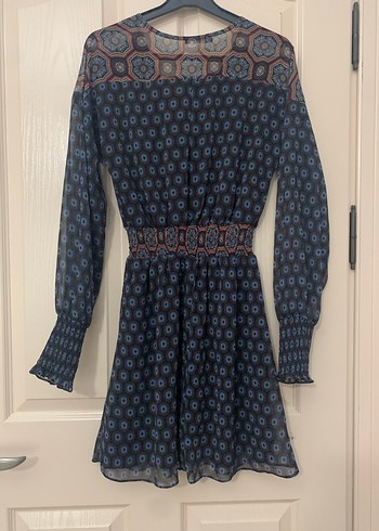 Trendyol & Milla Midi siyah desenli elbise