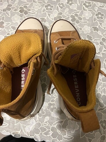 37 Beden camel Renk Ayakkabı converse