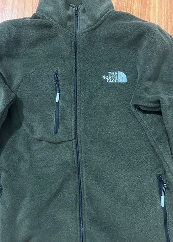 North Face Erkek Yeşil Fermuarlı Polar Ceket