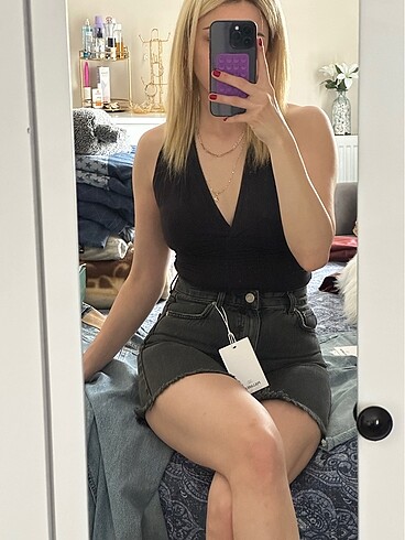 m Beden Pull bear orijinal şort