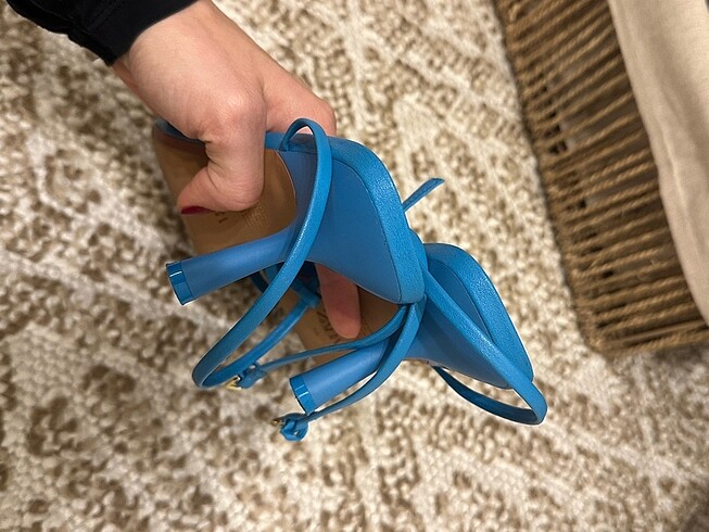 39 Beden mavi Renk Zara topuklu