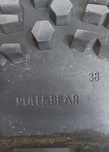 38 Beden PULL&BEAR SİYAH BOT