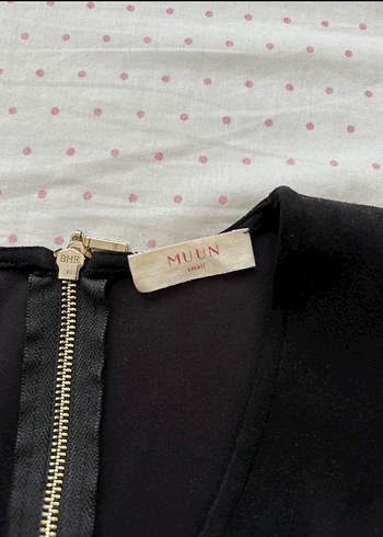 Muun marka Siyah Midi Düğmeli Kadın Klasik Ceket - Görsel 3