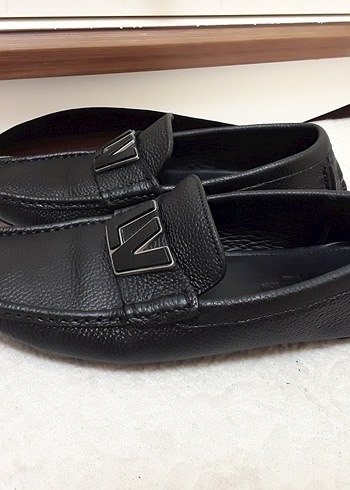 Siyah Louis vuitton erkek ayakkabı