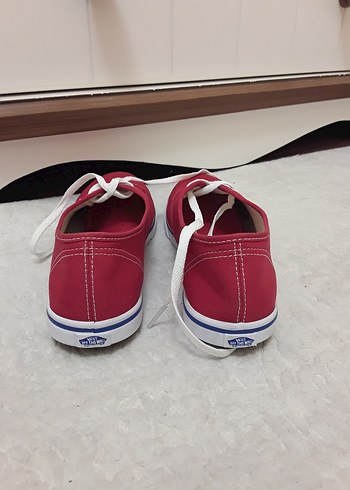 39 Beden kırmızı Renk Vans Authentich Kırmızı Kadın Günlük Spor Ayakkabı