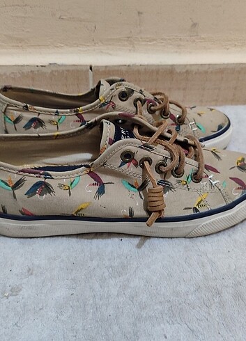 37 Beden Sperry top sidder bayan ayakkabı