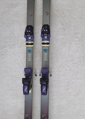 Vintage K2 KVR yarışma slalom kayağı