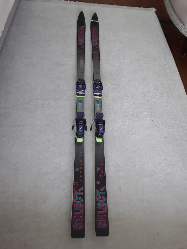 Vintage K2 KVR yarışma slalom kayağı - Görsel 3