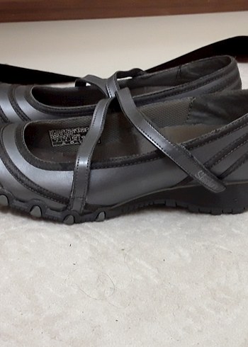 Skechers Skechers kadın biker ribbooner bale ayakkabısı