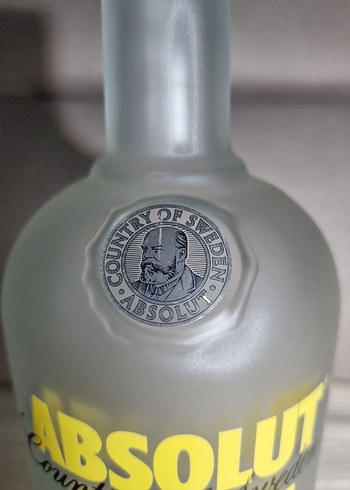 Absolut Citron Voltka şişesi - Görsel 8
