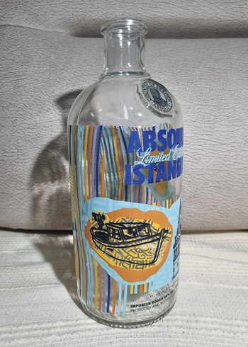 Absolud İstanbul vodka şişesi - Görsel 2