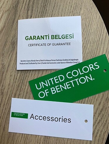  Beden gri Renk Benetton Tote Bag