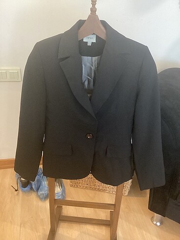 38 Beden Koton blazer ceket