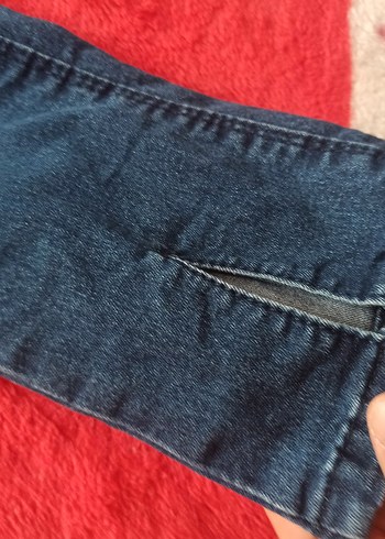 Kız Çocuk Renkli Denim Pantolon - Görsel 2
