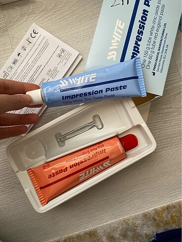 Çinko oksit ojenol tam protez ölçü maddesi - Görsel 4