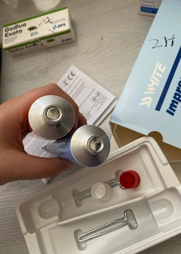 Çinko oksit ojenol tam protez ölçü maddesi - Görsel 5