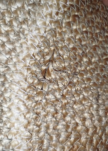 Bohem Çiçek Detaylı Hasır Örgü Kadın Çanta - Görsel 6