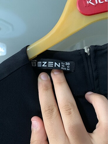 40 Beden Siyah oversize tunik