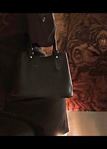 Kahverengi Deri Kadın Çanta - Görsel 4