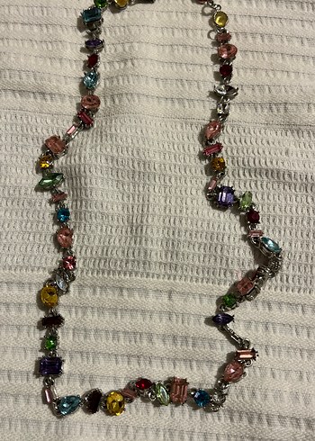 Gema Kolye Swarovski İthal - Görsel 2