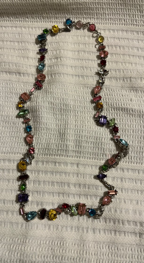 Gema Kolye Swarovski İthal - Görsel 2