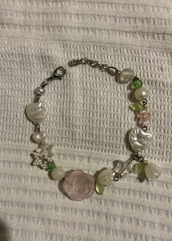 Boncuklu Charmlı Fairy Bileklik - Görsel 3