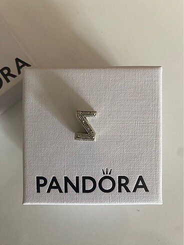  Beden Z harfi Pandora charm orjinal