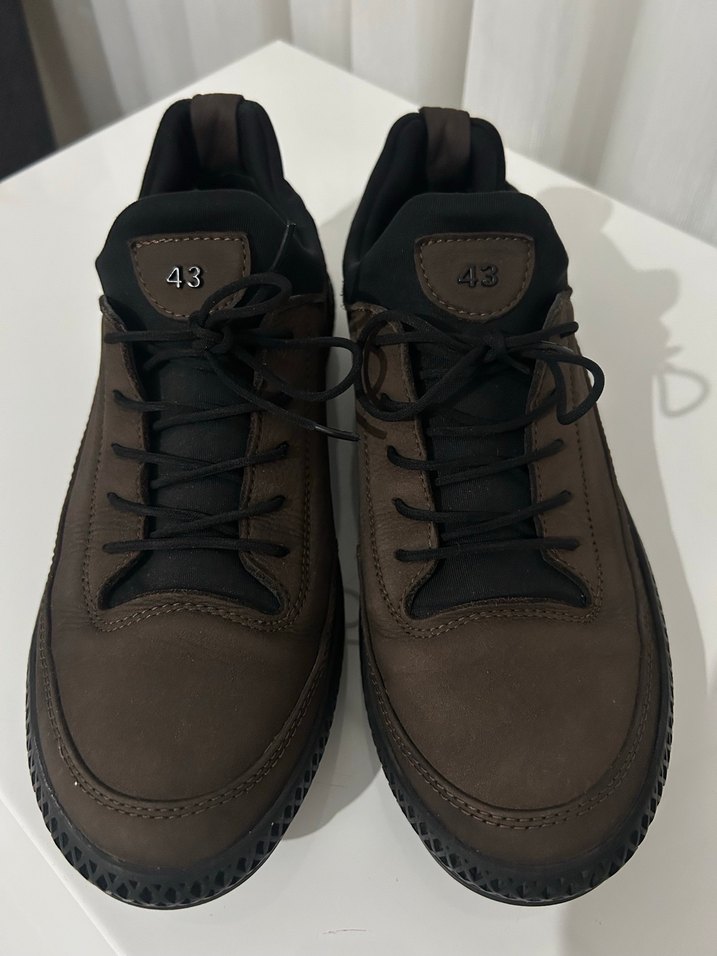 Kahverengi Bağcıklı Erkek Outdoor Ayakkabı - Görsel 3