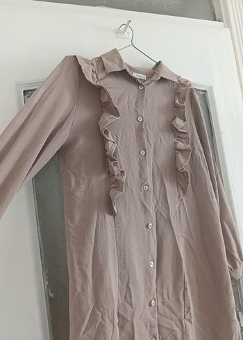H&M Bej Uzun Kollu ikili takım