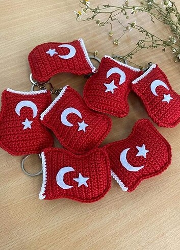 Türk bayrak anahtarlık