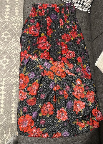 Bsl Marka Derin Yırtmaçlı Etek - Görsel 2