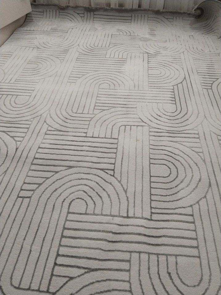 Gri Desenli Halı - Görsel 2