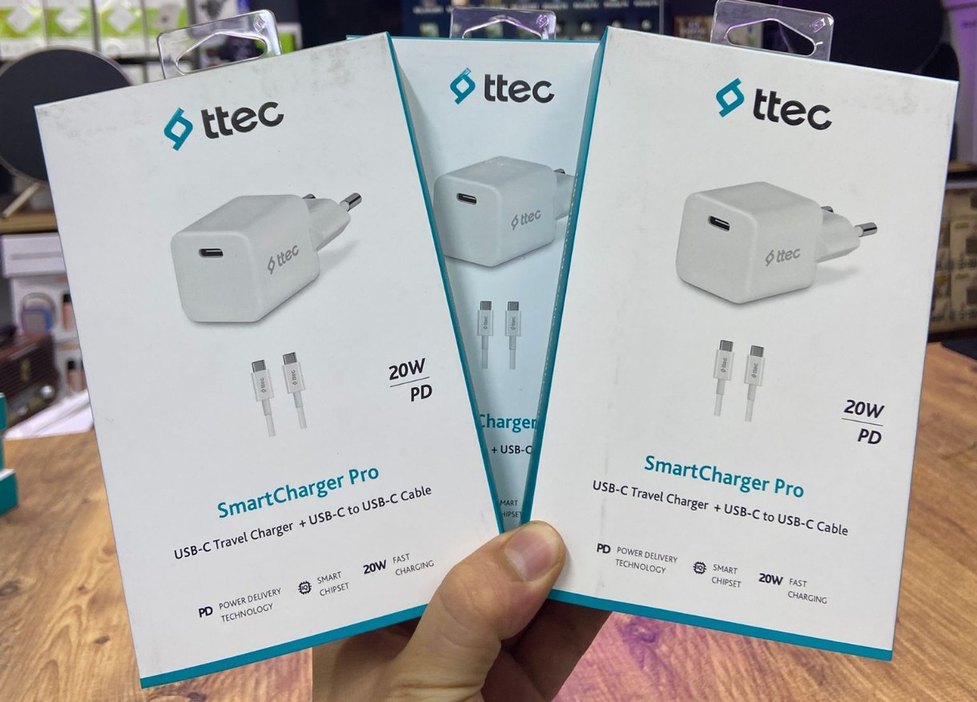 Ttec AlumiCable Lightning - Type-C Şarj Kablosu Gri - Görsel 2