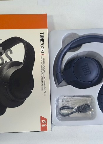 JBL Tune 700BT Kablosuz Siyah Kulaklık - Görsel 2
