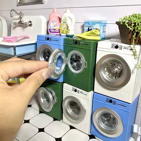 MİNYATÜR 1/6 ÇAMAŞIR MAKİNASI