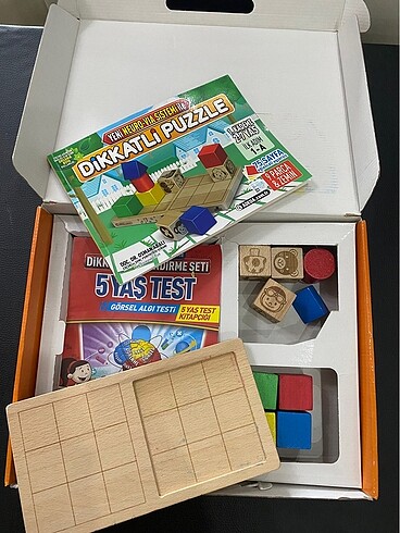  Dikkatli Puzzle 1.Kademe 2 - 7 Yaş - Yeni Neuro Via Sistemi İle+