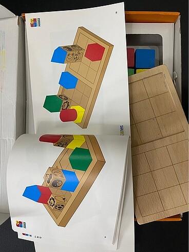  Beden Renk Dikkatli Puzzle 1.Kademe 2 - 7 Yaş - Yeni Neuro Via Sistemi İle+