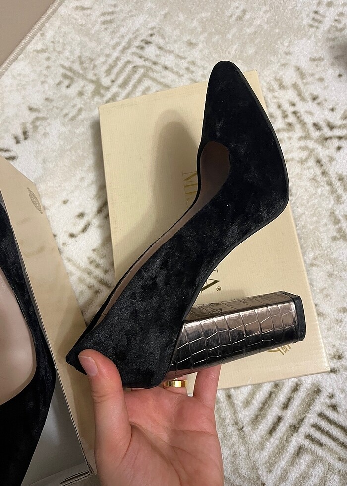 Siyah abiye ayakkabı - Görsel 2