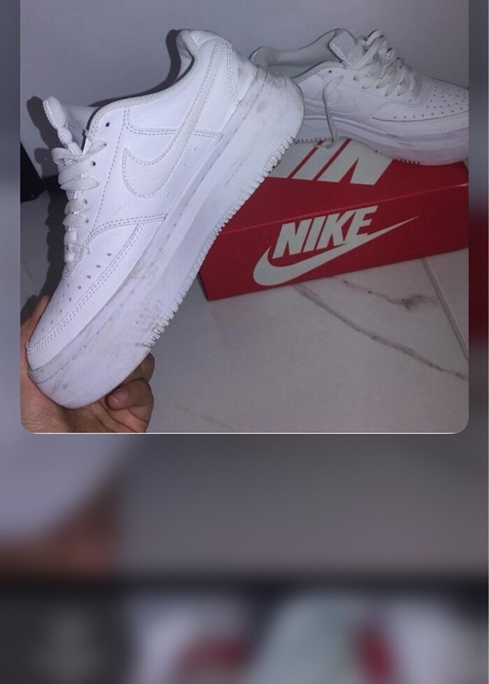 Beyaz sneakers - Görsel 4