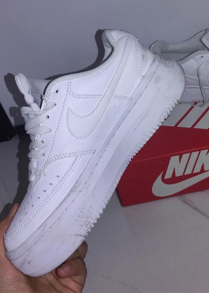 Beyaz sneakers - Görsel 3