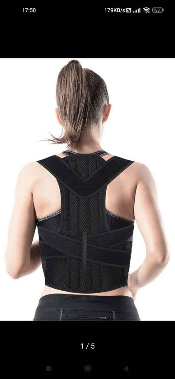 Siyah Erkek Biker Tarzı Askı - Görsel 4