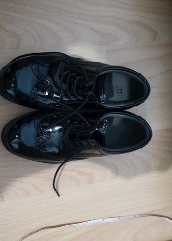 Klasik Siyah Rugan Erkek Çocuk Ayakkabısı - Görsel 2