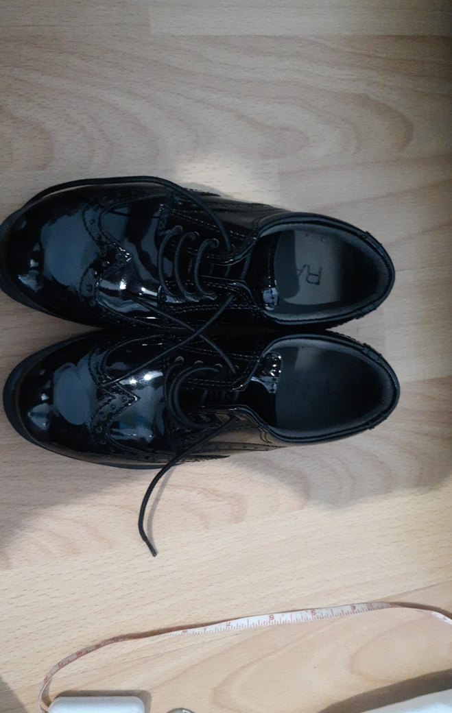 Klasik Siyah Rugan Erkek Çocuk Ayakkabısı - Görsel 2